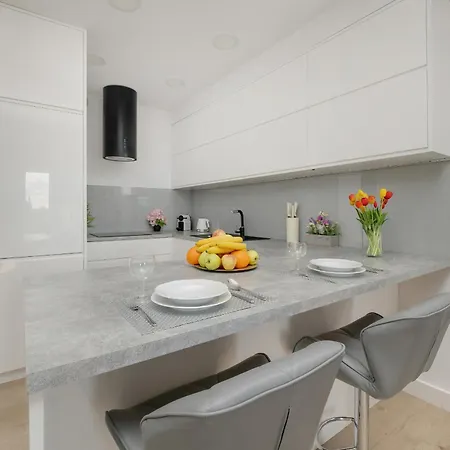 Elegant Apartment With Balcony Near Poniatowski Park Lodz By Noclegi Renters Exterior foto