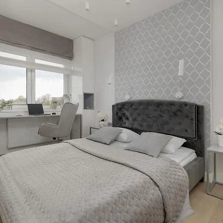 Elegant Apartment With Balcony Near Poniatowski Park Lodz By Noclegi Renters Exterior foto